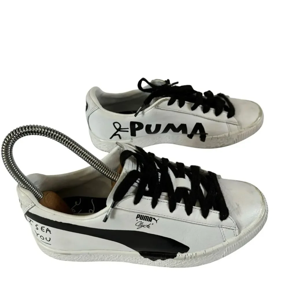 Puma Shantell Martin X Clyde Hand Drawn Scribble Sneakers